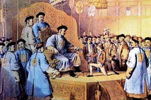 Dutch Ambassador Kneel Before the Chinese Emperor